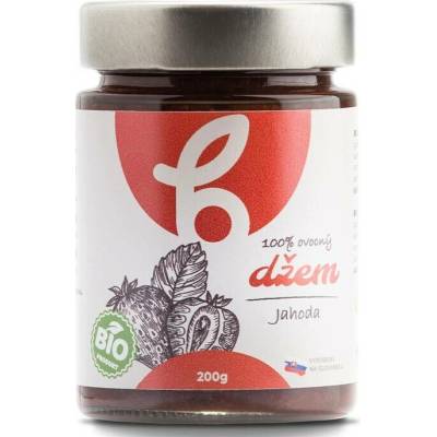 Bobule 100% ovocný džem Jahoda BIO 200g