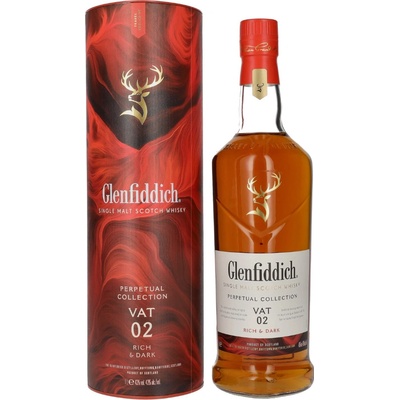 Glenfiddich Perpetual Collection Vat 2 43% 1 l (holá láhev)
