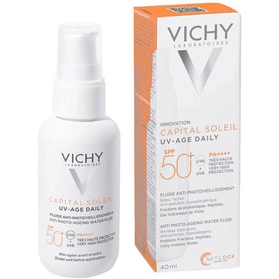 Vichy Uv Age Daily SPF50 Teintee Sunscreen - Clear
