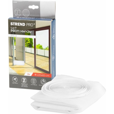 Strend Pro 2210653 sieť proti hmyzu 150x90 cm hnedá PE