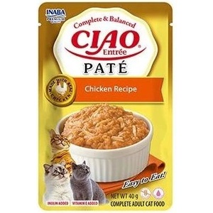 Inaba Foods cat ciao entrÉe pate chicken - пилешко 40 г