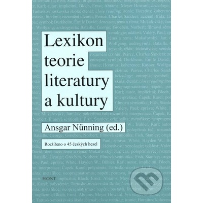 Lexikon teorie literatury a kultury Ansgar Nünning