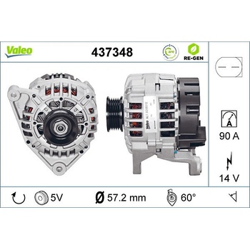 generátor VALEO 437348