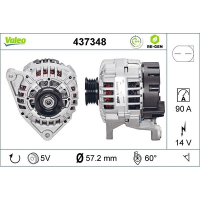 generátor VALEO 437348