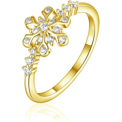 Olivie Stříbrný prsten GOLD 8053