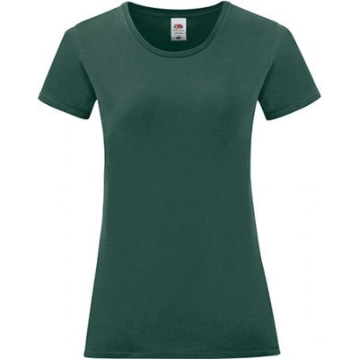 Fruit of the Loom Dámske triko 61 432 0 Forest Green