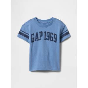 GAP Baby тениска с лого Gap 1969 GAP GAP | Sin | Момчешки | 74-80