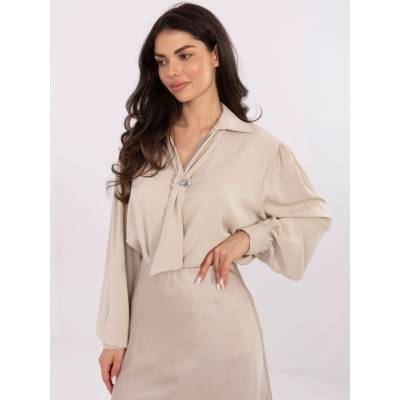 Factory Price Blouse IT-BZ-28913.17-beige