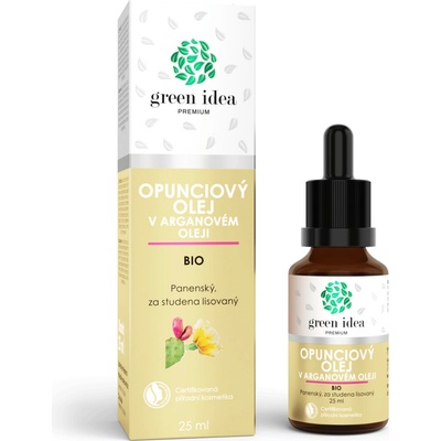 Green idea Opunciový olej v arganovom oleji BIO 25 ml –