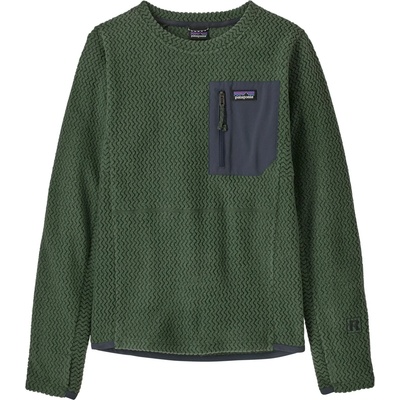 Patagonia Детски поларен пуловер Patagonia Kid's R1 Air Crew Fleece jumper - Canopy Green - размер XL (704-6562-0215)