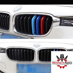 Paolo Декорация за решетка съвместима с bmw f30 (2013-2019) 8 ребра (16038) - avtochastikrasi