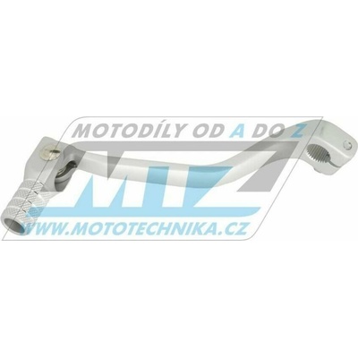 Řadička (řadicí páka) Honda CR250+CR500 / 84-03 + XR650 - stříbrná 831-005
