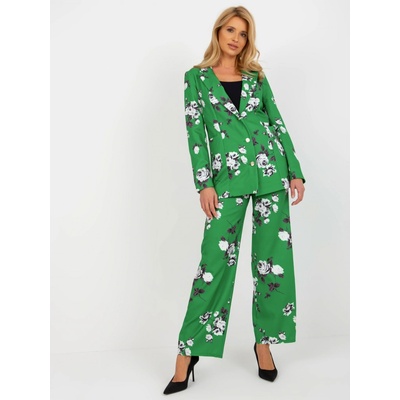 Sako s kvetinovou potlačou LK-MA-508918.18P-GREEN