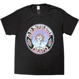 The Grateful Dead Bertha Circle Vintage Wash Very Dark Charcoal Grey M Риза (GRATETS08MC02)