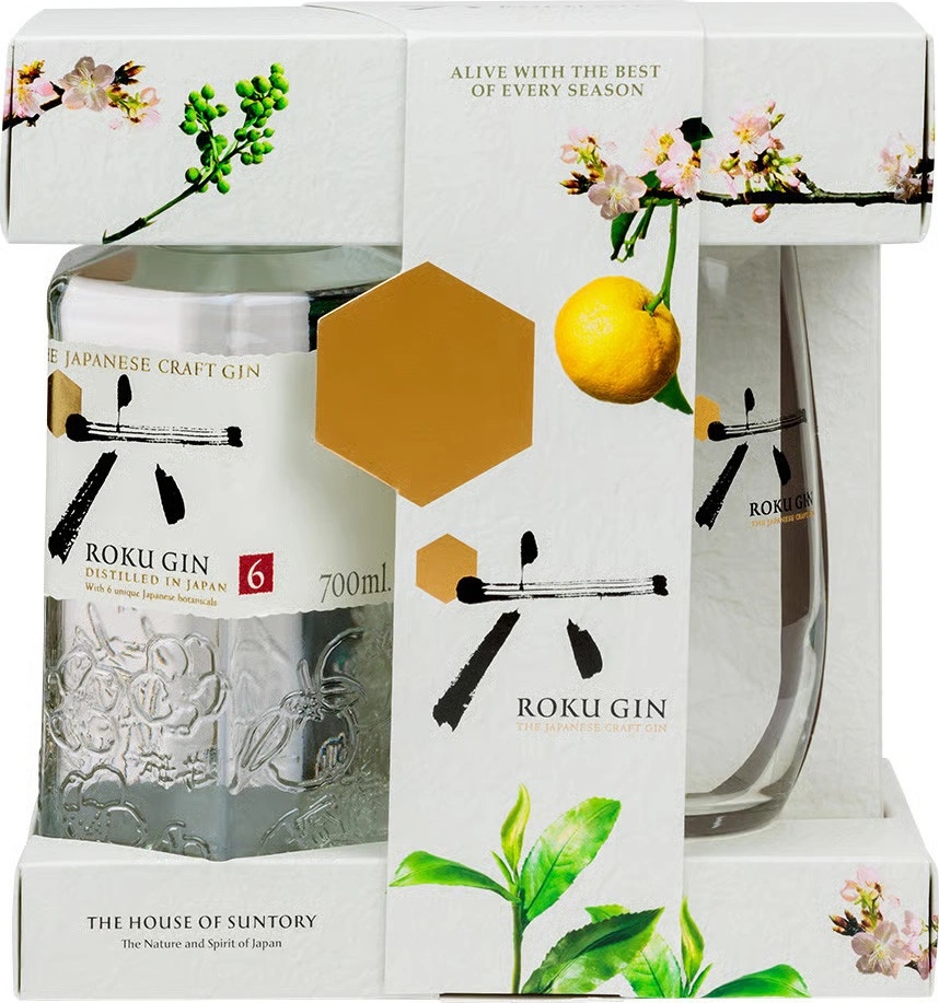 Roku The Japanese Craft Gin 43% 0,7 l (holá láhev) od 589 Kč