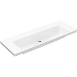 Villeroy & Boch Subway 3.0 - Умивалник 130x47 см, без преливник, без отвор за смесител, алпийско бяло 4A70D301 (4A70D301)