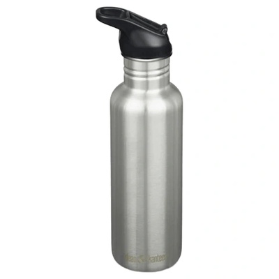 Klean Kanteen Classic 27oz (w/Flip Seal Sport) Цвят: сребърен
