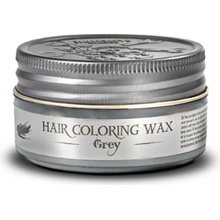 Farbiaci vosk na vlasy BARBERTIME Grey hair coloring wax 100 ml sivý / strieborný