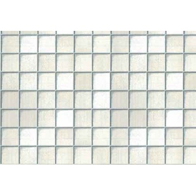 Gekkofix 55713 Samolepicí fólie bílá mozaika, šířka 45 cm, metráž, / samolepící tapeta TOSCANA WHITE 11509