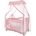 Lorelli Сгъваема бебешка кошара Lorelli Premium - Magic Sleep, Pink (10080482606)