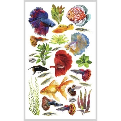 AGDesign Samolepka mini akvárium 8x14 cm