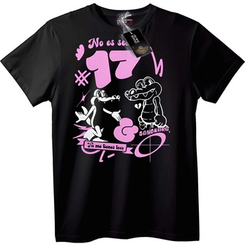 NOONEBRAND Тениска 17 и Любов Карикатура - 4XL, White