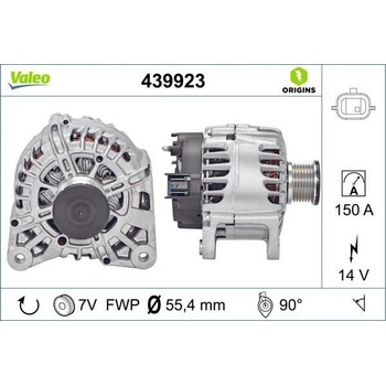generátor VALEO 439923