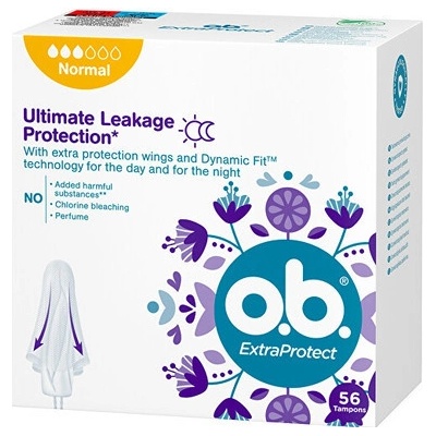 O.B. ExtraProtect Normal tampony 16 ks – Zbozi.Blesk.cz