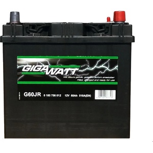 GIGAWATT 60Ah 510A right+