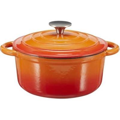 Sconto Liatinový hrniec OPUS oranžová, priemer 20 cm