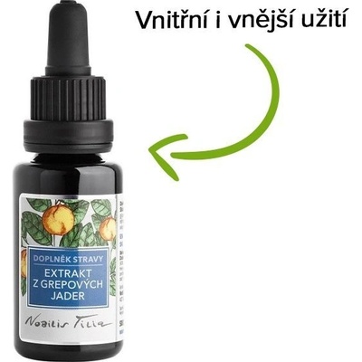Nobilis Tilia Extrakt z grepových jader 20 ml