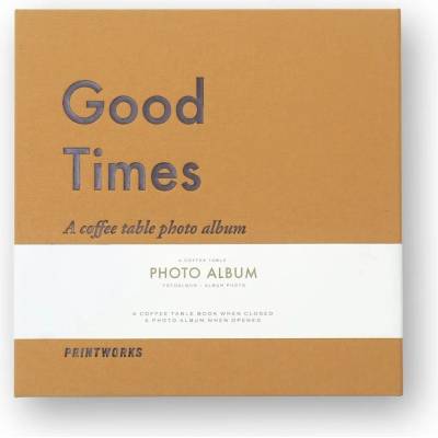 Fotoalbum Good Times S Printworks oranžové