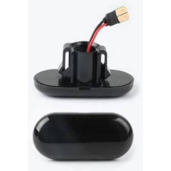 Диодни мигачи за калник за Dacia Duster 1 (2008-2017), Lodgy, Dokker 1 (2008 - 2012) - опушени с бягащ мигач