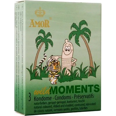 Amor Презервативи "amor wild moments" 3 бр