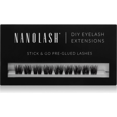 Nanolash DIY Eyelash Extensions комплект за домашно удължаване на миглите Heartbreaker 36 бр