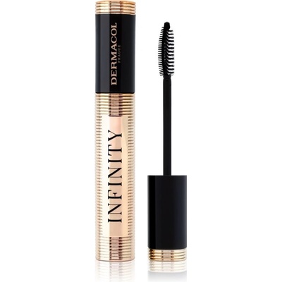 Dermacol Infinity dlouhotrvající řasenka pro prodloužení a zvětšení objemu řas Hyperblack 6 ml
