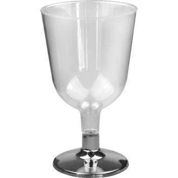 Horecano RK-Чаша 150ml със сребърна основа (R. 150-PS303) полистирен (0151700)