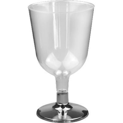 Horecano RK-Чаша 150ml със сребърна основа (R. 150-PS303) полистирен (0151700)