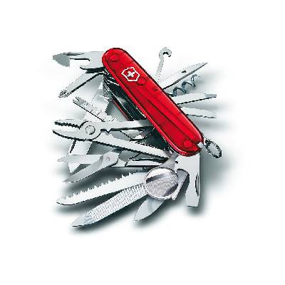 Victorinox SwissChamp - Transparent red 1.6795.T