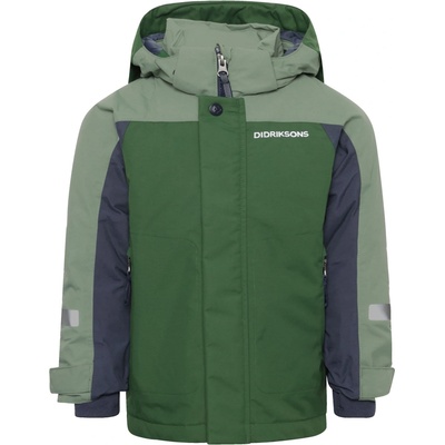 Didriksons Neptun Pine detská zimné bunda Green H14