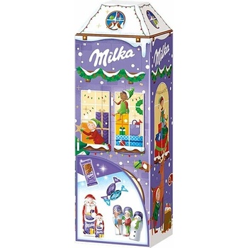 Milka Adventní kalendář 3D domeček 229g