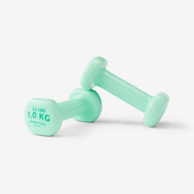 DOMYOS Vinylové činky 2 x 1 kg 2 ks