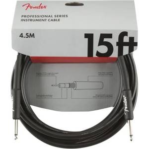 Fender Professional Series Black 4, 5 m Директен - Директен Инструментален кабел (0990820021)