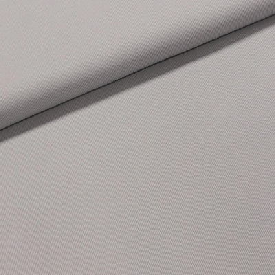 Žebrovaný bavlněný úplet 6222 3000 světlý šedý, š.120cm (látka v metráži)