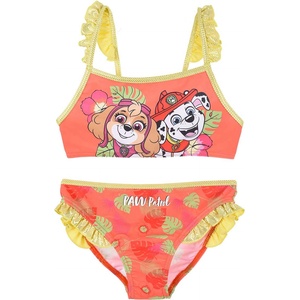 Kids movie heroes Бански 2 части paw patrol (ex1835-orange)