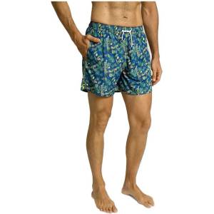 Hackett Бански гащета Hackett Cactus swimming shorts - Blue (Multicolor)