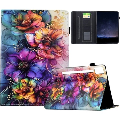 Vsetkonamobil 130933 ART Zaklápacie puzdro Lenovo Idea Tab Pro FLORAL BLOOM