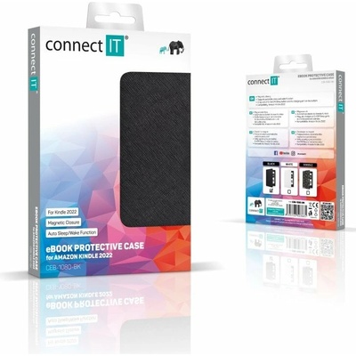 Connect It puzdro pre Amazon New Kindle 2022 CEB-1080-BK čierna