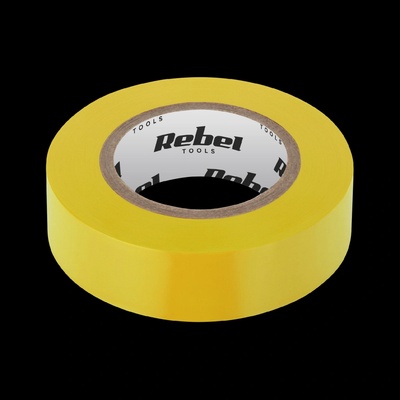 Rebel Izolačná páska 19 mm x 10 yd žltá L-NAR0426