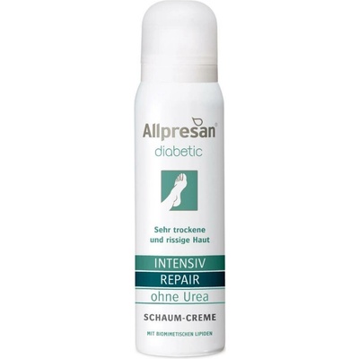 Allpresan Diabetic Intensive Repair Krémová pěna bez urey 125 ml